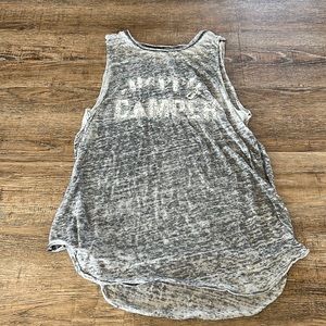 Grayson Threads grey Happy Camper graphic tank top